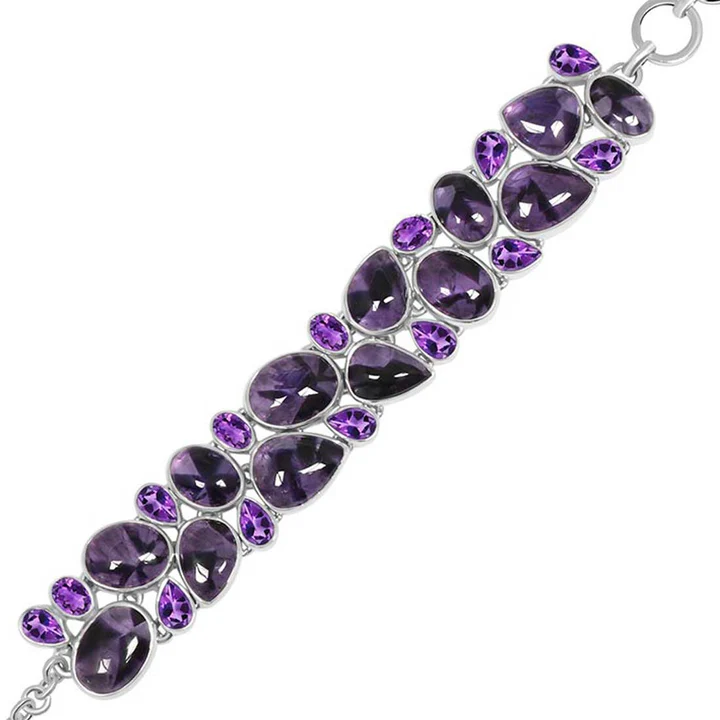 Celestial Elegance: Star Amethyst Jewelry Collection